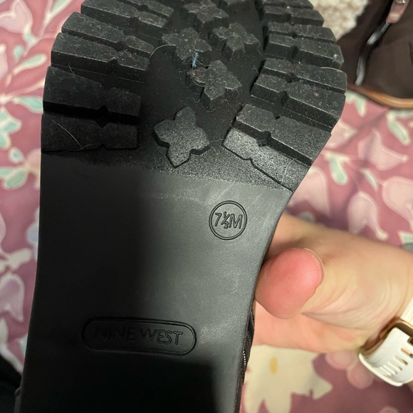 Nine West Black Faux Fur Booties - Picture 5 of 7